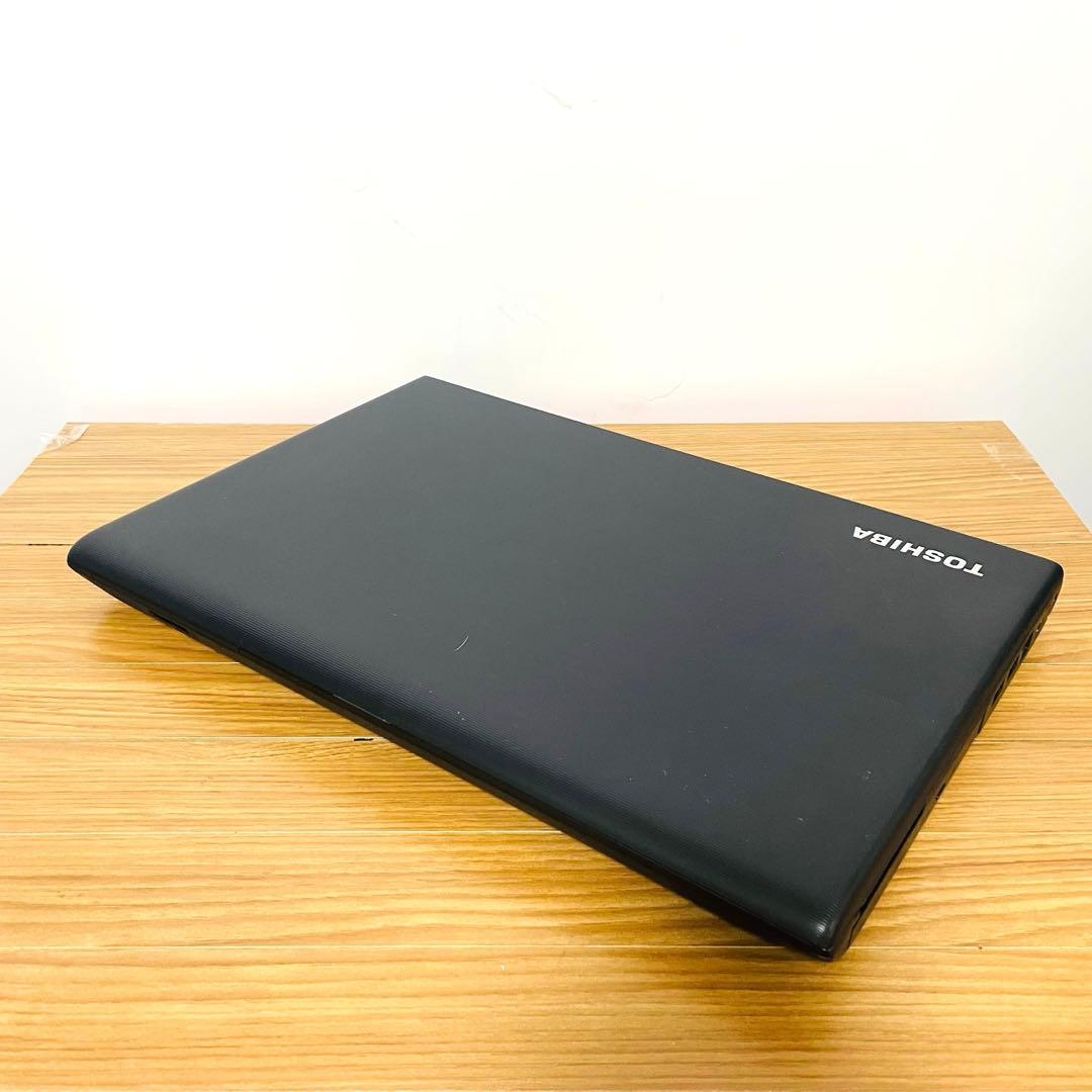 サクサクSSD 東芝ブラックノートパソコンWindows11オフィスDVD