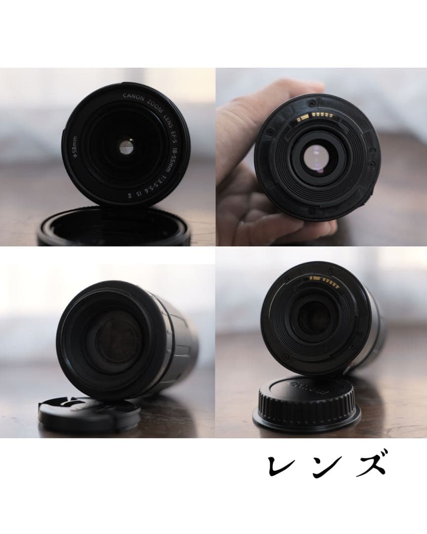 Canon EOS Kiss X5 レンズ保護+付属品付 簡単操作 初心者向け