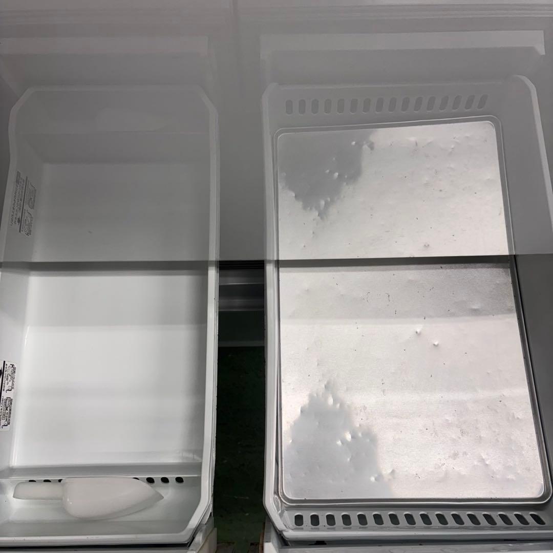 577 大型冷蔵庫　6ドア　観音開き　鏡面　500L強　半年保証