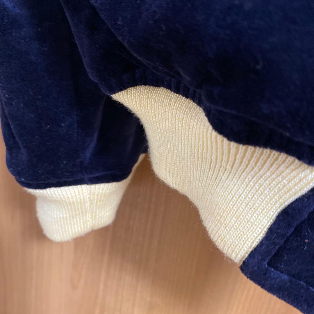 KAMINARI SAMA 刺繍 スカジャンネイビーサイズ42 希少リバーシブル