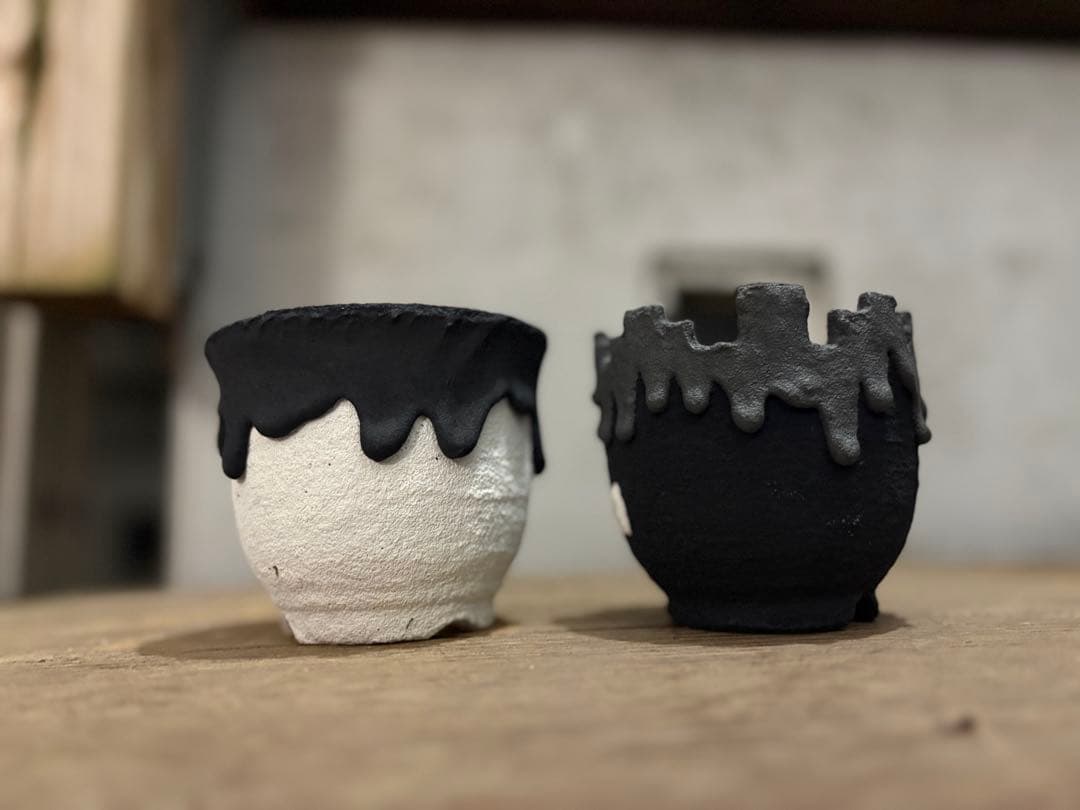 レフトボタニカル　タレ鉢　2個セット