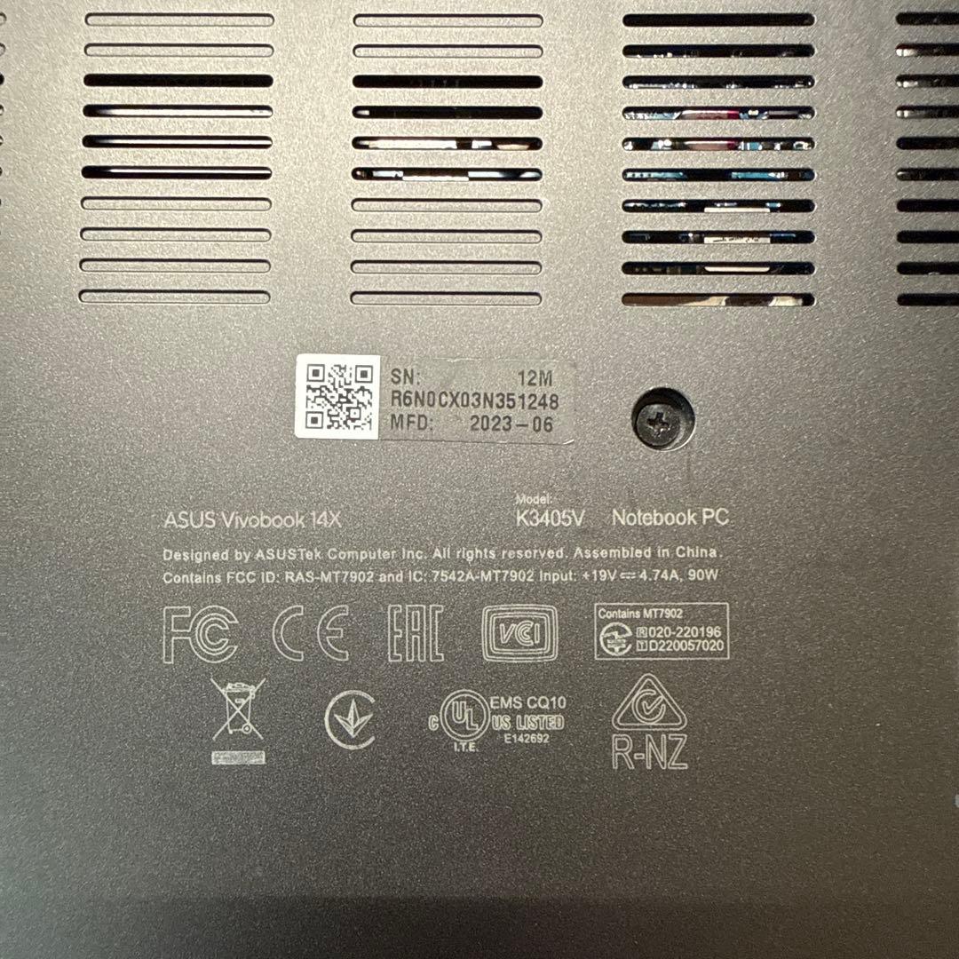 ASUS Vivobook 14X K3405VC　ジャンク