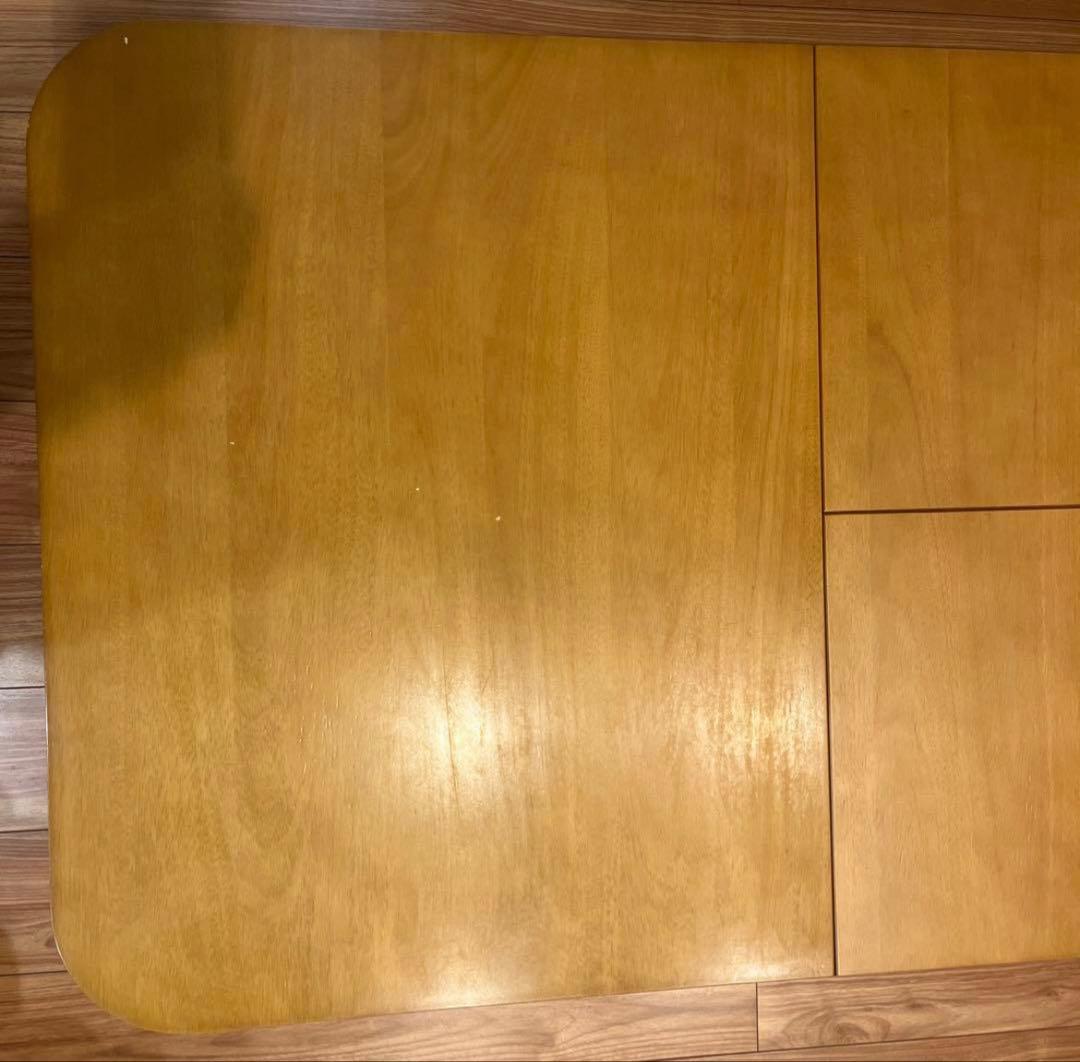 ニトリ 伸縮式テーブル 幅120-150cm