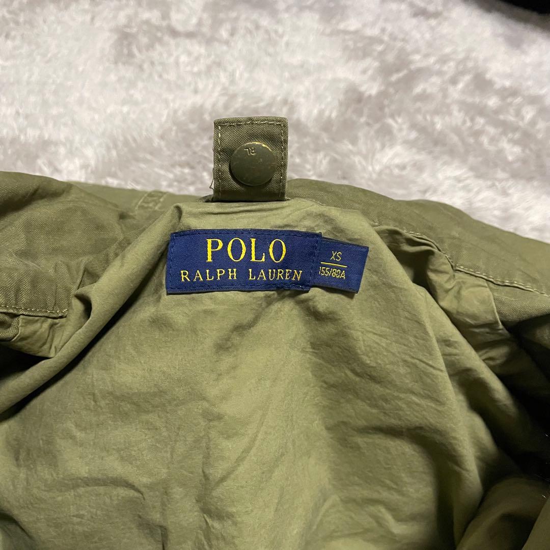 ポロ ラルフローレン　 ミリタリー フィールドジャケット　ビンテージ加工