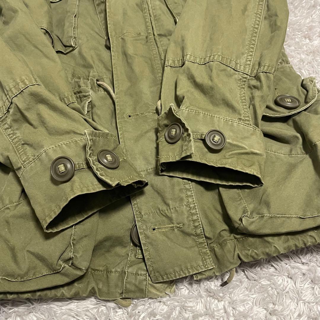 ポロ ラルフローレン　 ミリタリー フィールドジャケット　ビンテージ加工