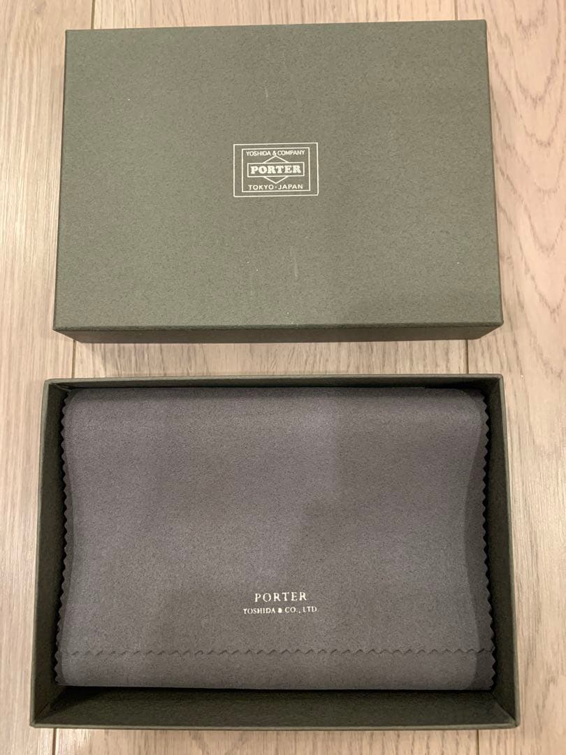 【最終お値下げ:ほぼ未使用】PORTER ABLE エイブル　黒　L字 財布