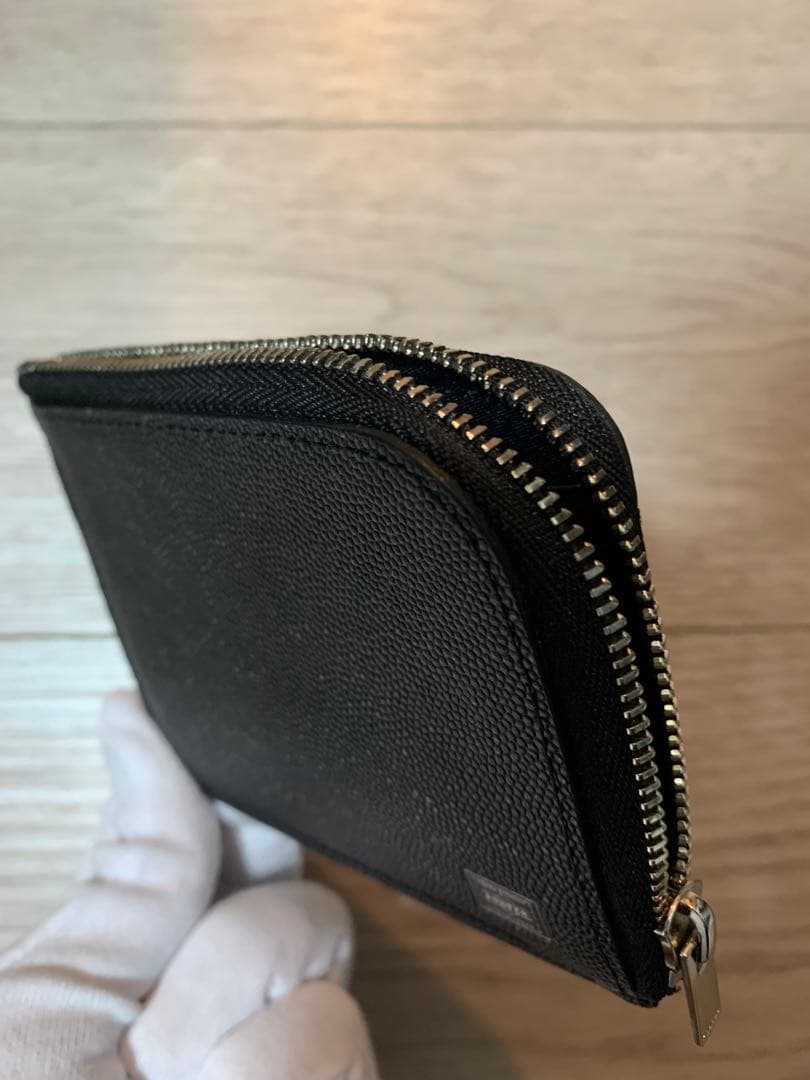 【最終お値下げ:ほぼ未使用】PORTER ABLE エイブル　黒　L字 財布