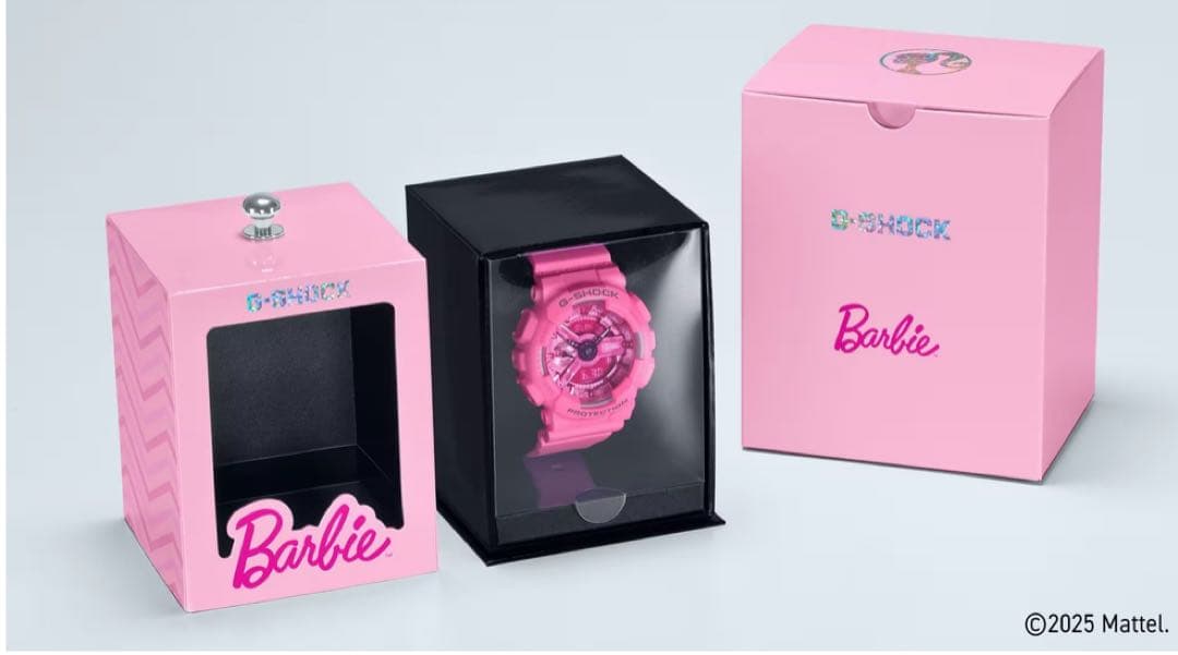 正規品・新品未使用G-SHOCK バービーコラボ　GMA-S110BE-4AJR