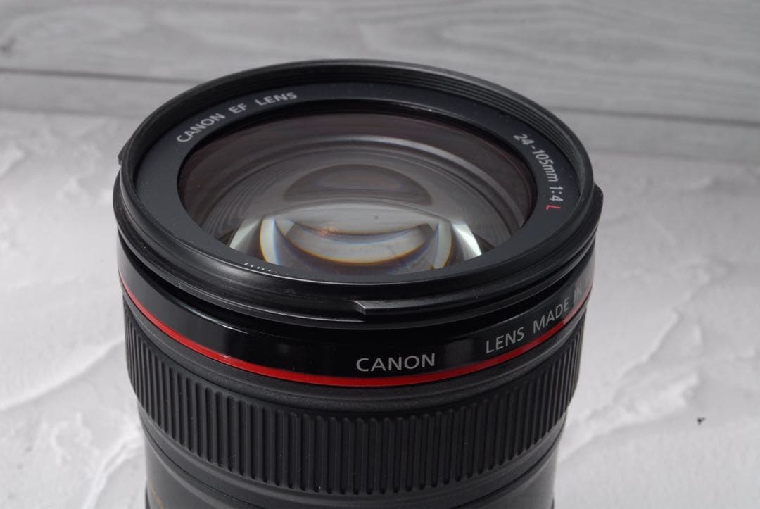Canon EF24-105mm F4L IS USM レンズフード付　極美品