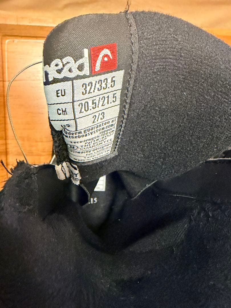 HEAD BOAシステム 子供用スノーボードブーツ 20.5 - 21.5