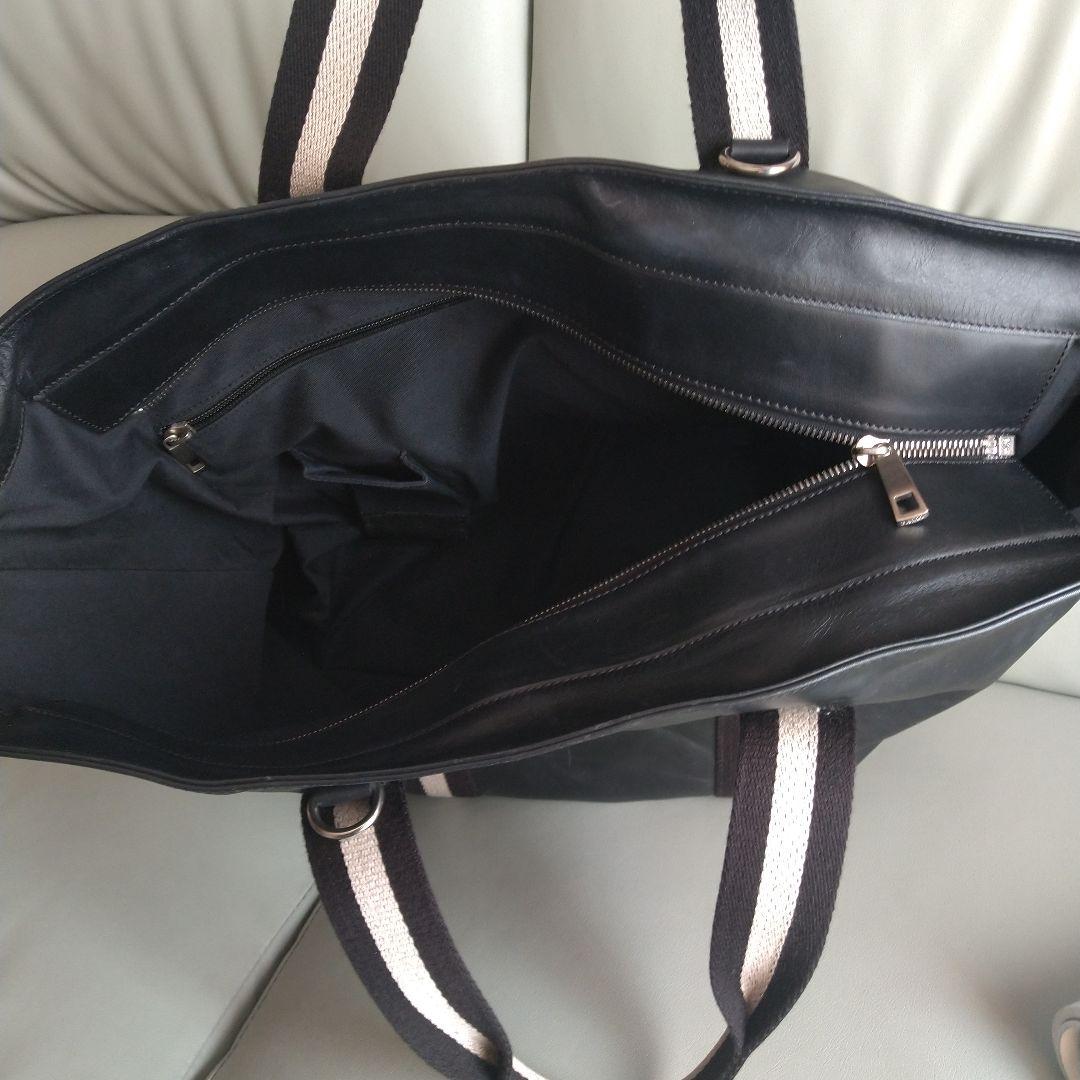 【美品】BALLY バリー オールレザー 2way トートバッグ 黒