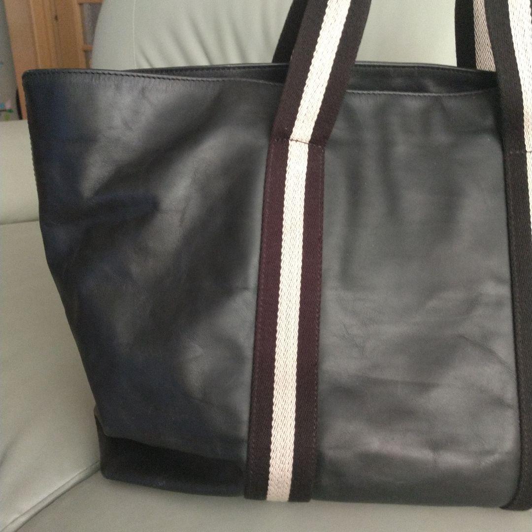 【美品】BALLY バリー オールレザー 2way トートバッグ 黒