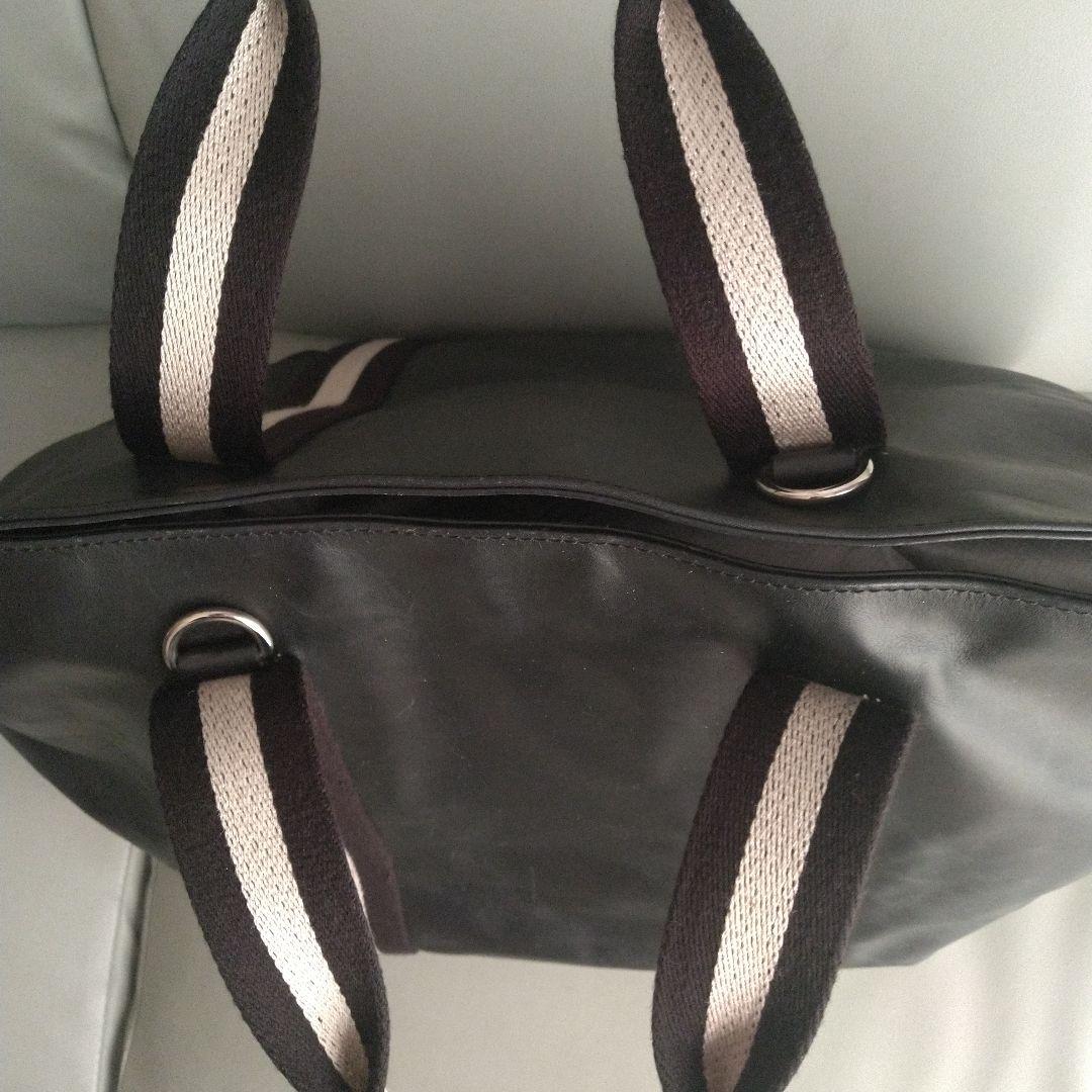 【美品】BALLY バリー オールレザー 2way トートバッグ 黒