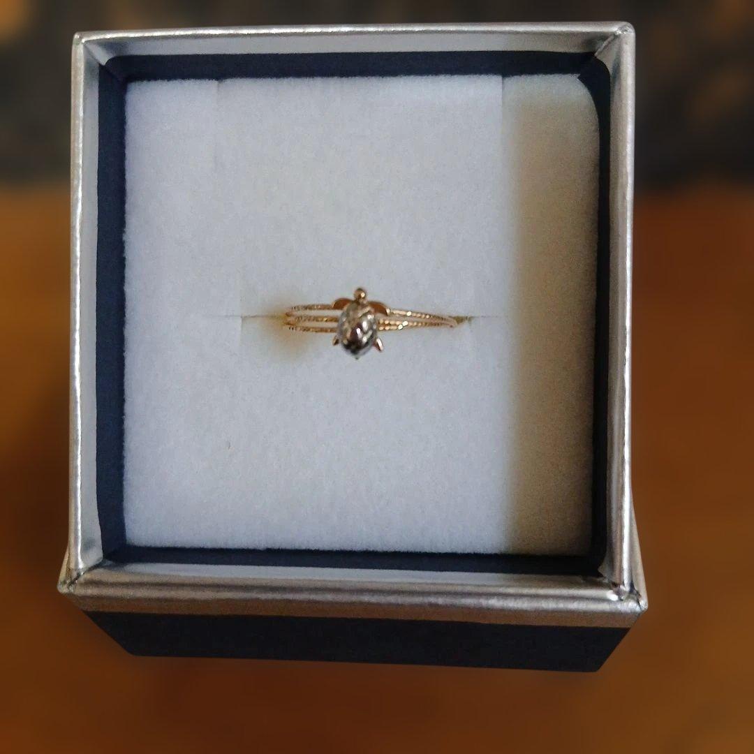 K18亀トップリング