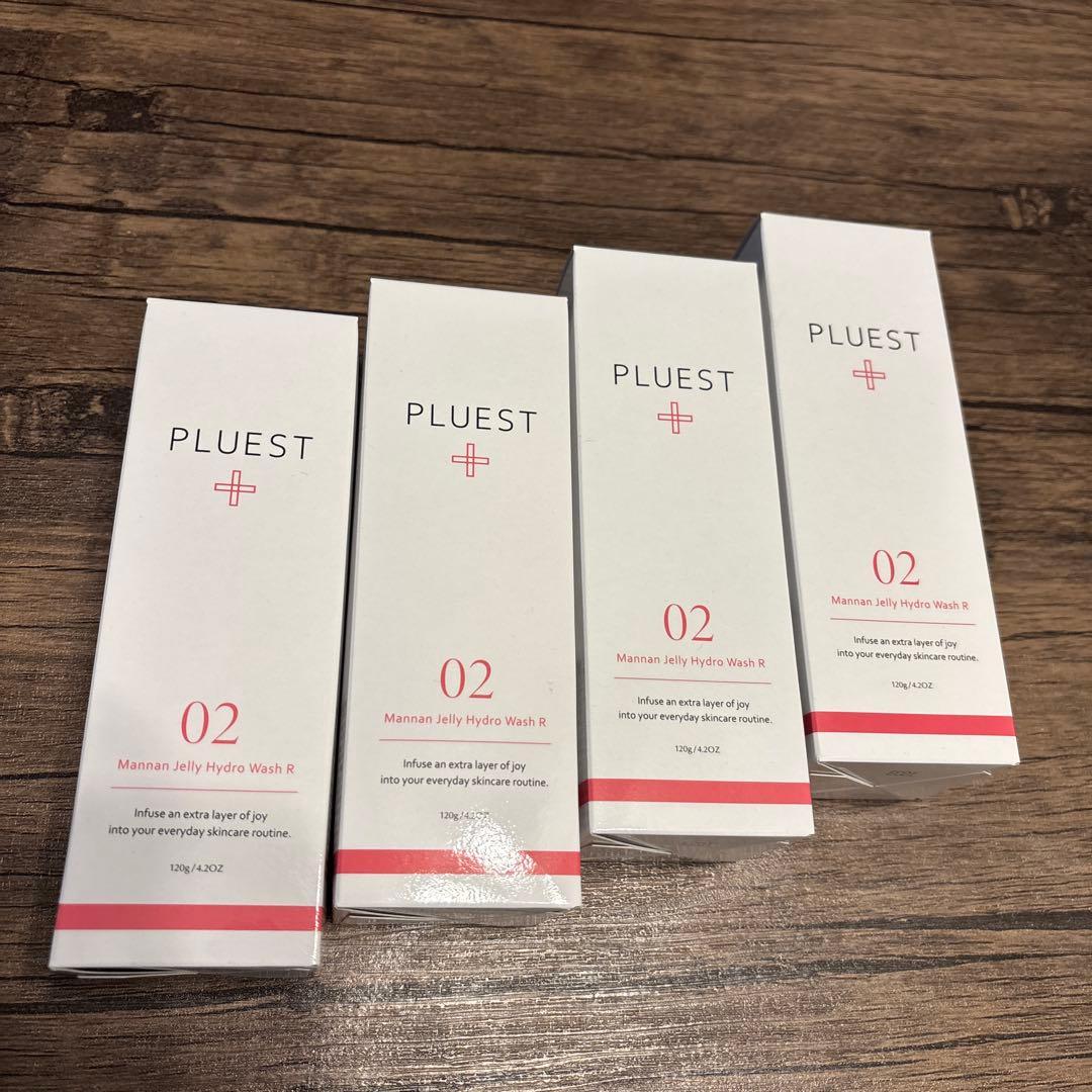 PLUEST マンナンジェリー ハイドロウォッシュR 120ｇ×4個