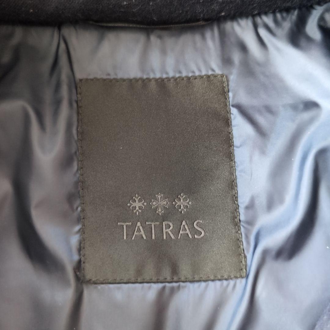 【クリーニング済☆】TATRAS★ネイビーダウンコート！