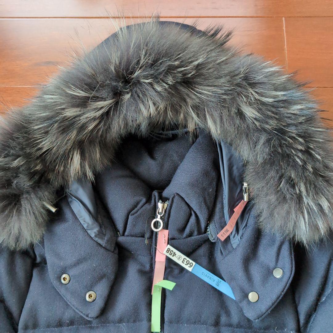 【クリーニング済☆】TATRAS★ネイビーダウンコート！