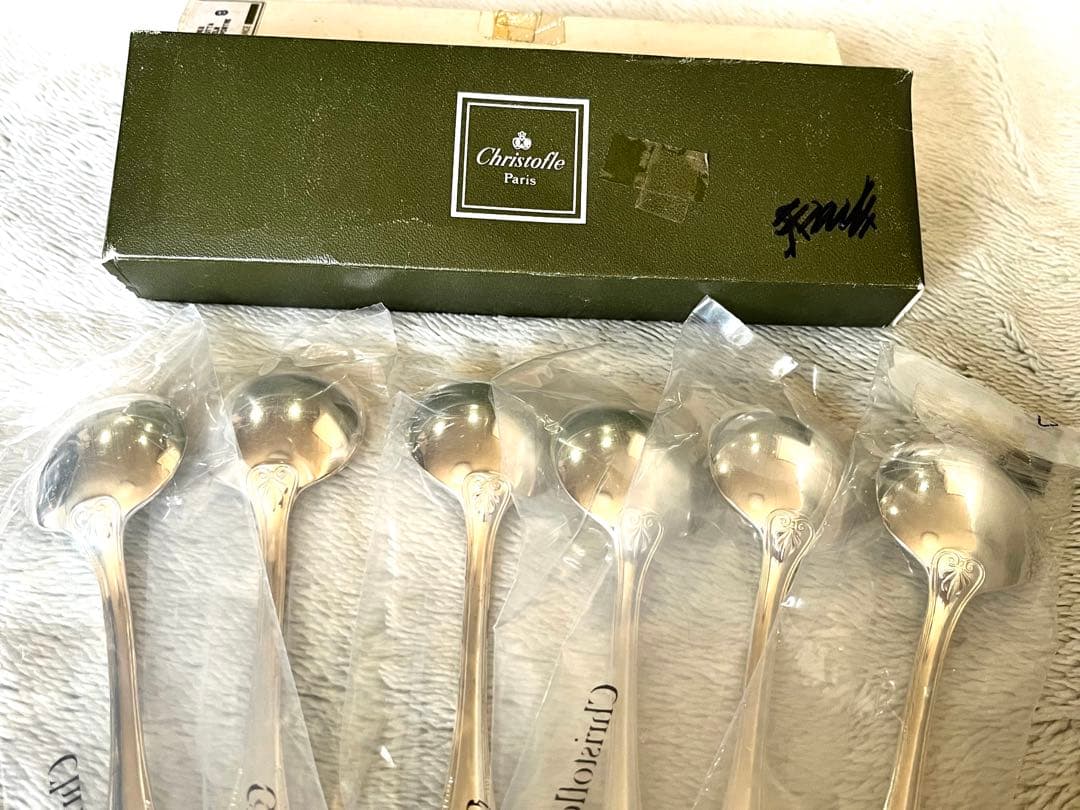 Christofle クリストフル シルバースプーン 6本セット