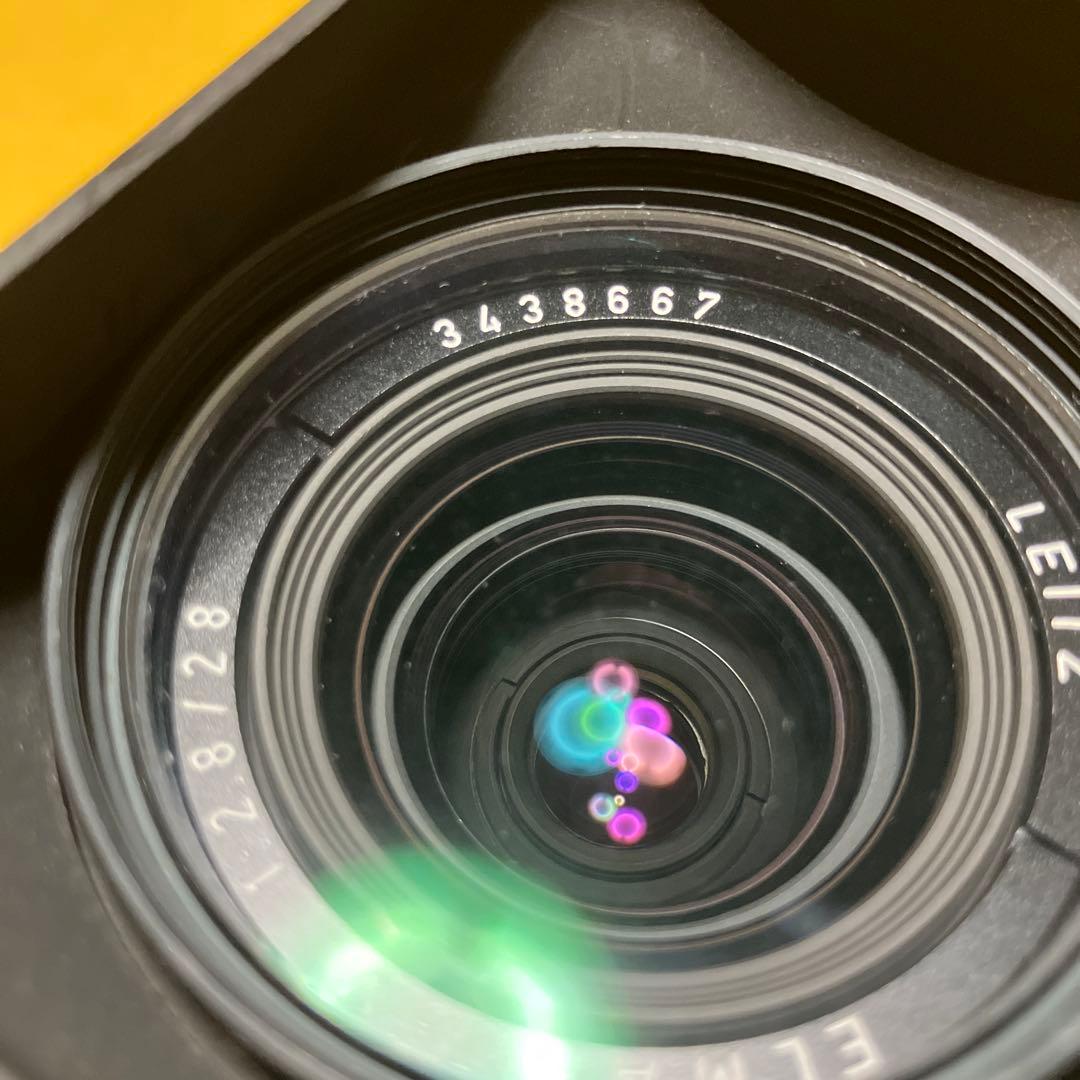 良品Leica ELMARIT-M 28mm f2.8 箱付