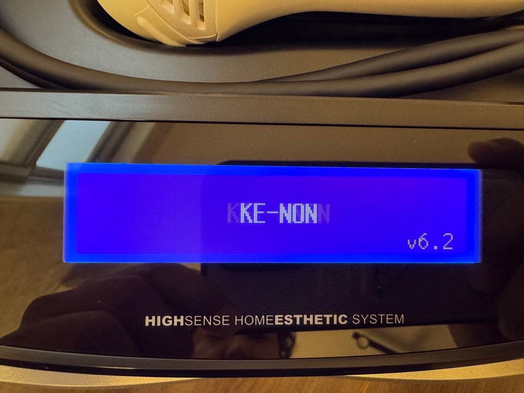 超美品 ver.6.2 ケノン 眉毛脱毛器付き 脱毛器 美顔器 パールホワイト