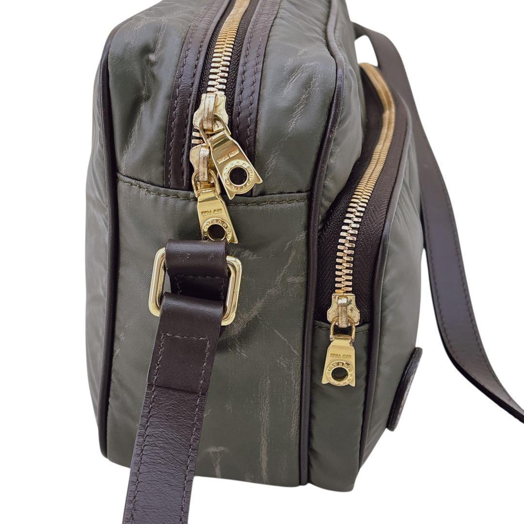 ハンティングワールド/ショルダーバッグ/クロスボディ/サコッシュ/バチュークロス