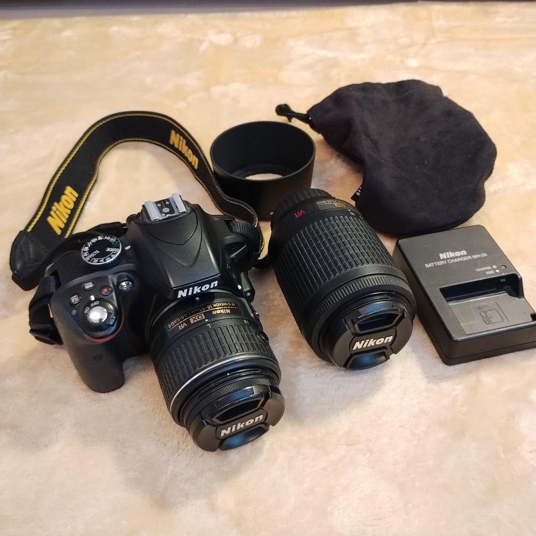 ぽるんが　NikonD3300 デジタル一眼レフカメラ ダブルレンズキット