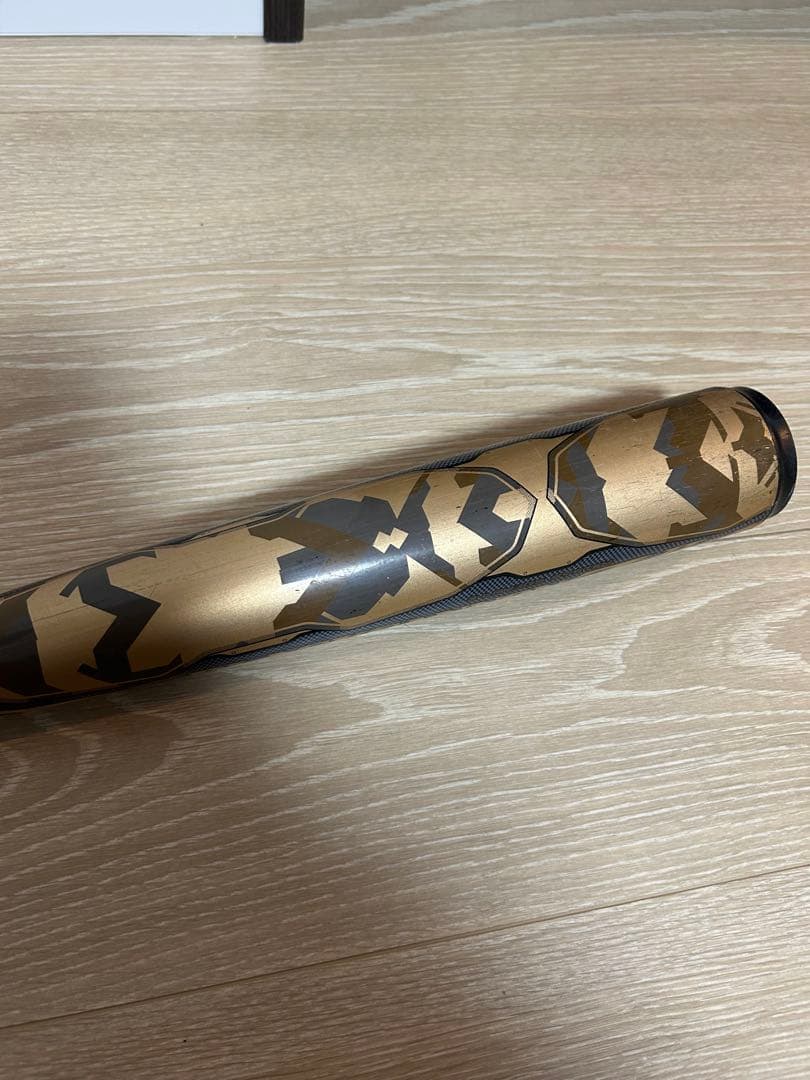 BLACK CANNON Z II 軟式用バット カモフラージュ/ゴールド