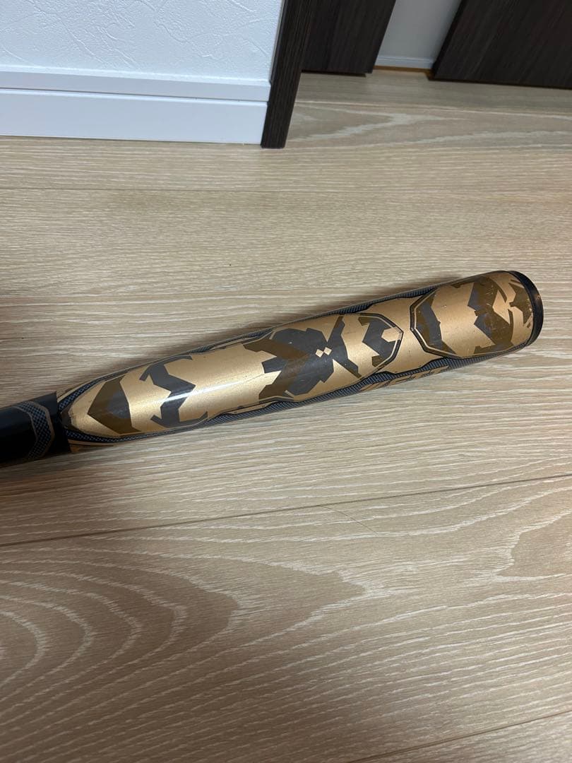 BLACK CANNON Z II 軟式用バット カモフラージュ/ゴールド