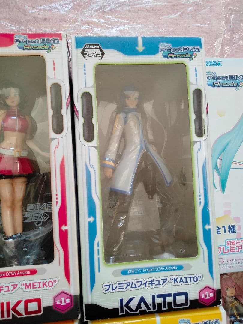 初音ミク project diva arcade フィギュア 7体 まとめ売り