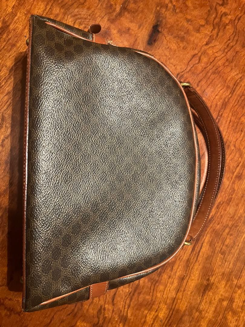 Celine ダークブラウン ハンドバッグ