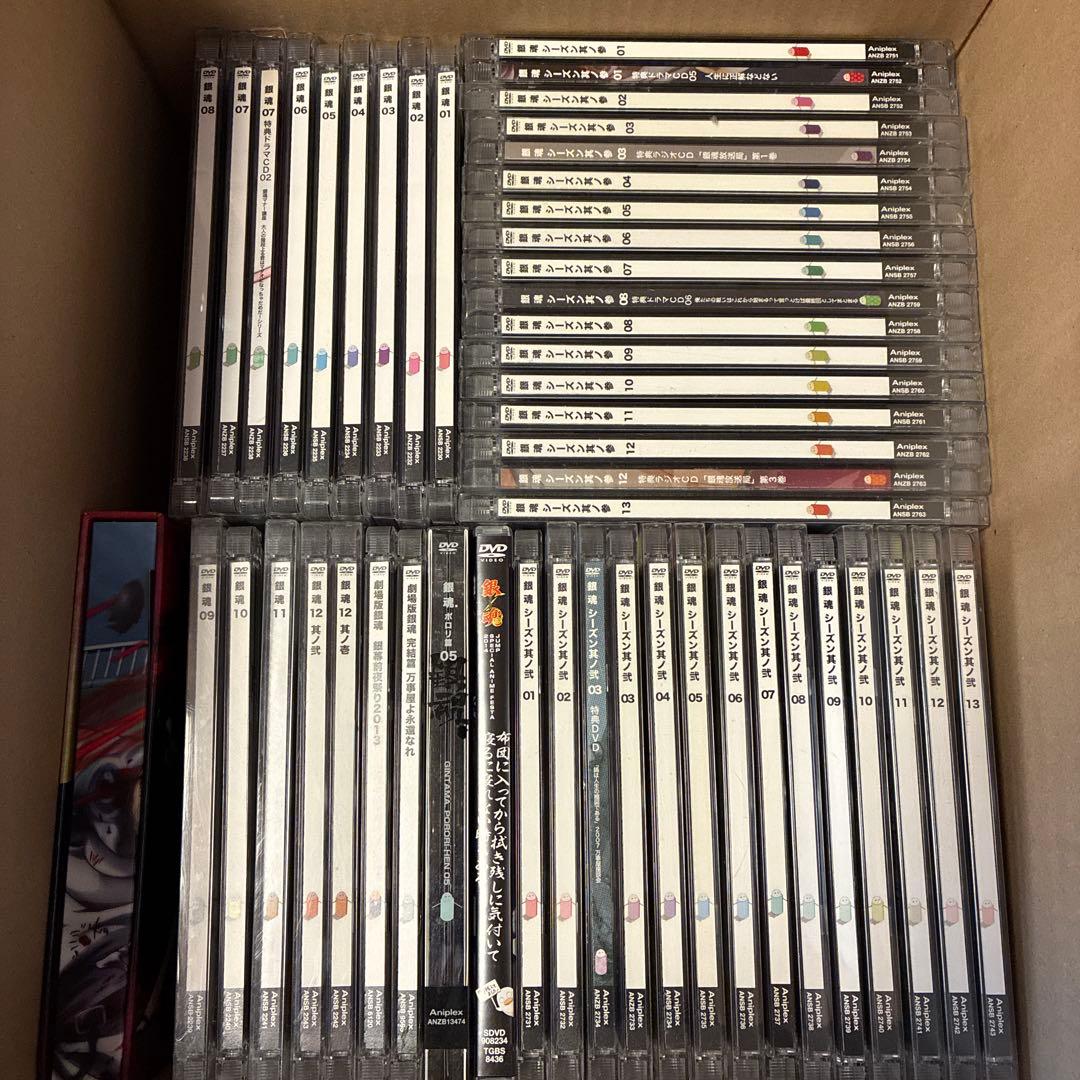 銀魂　アニメ　DVD シーズン1~3