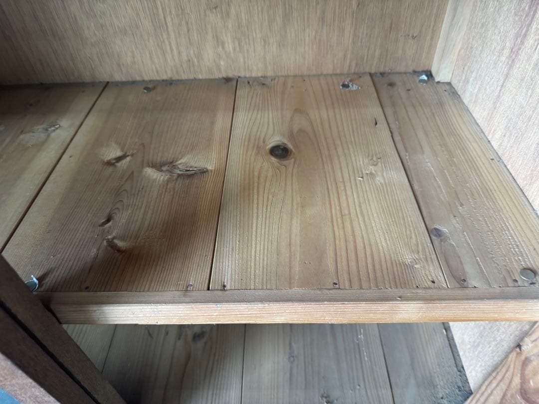 昭和レトロ 二段商品棚 ショーケース 引き取り限定