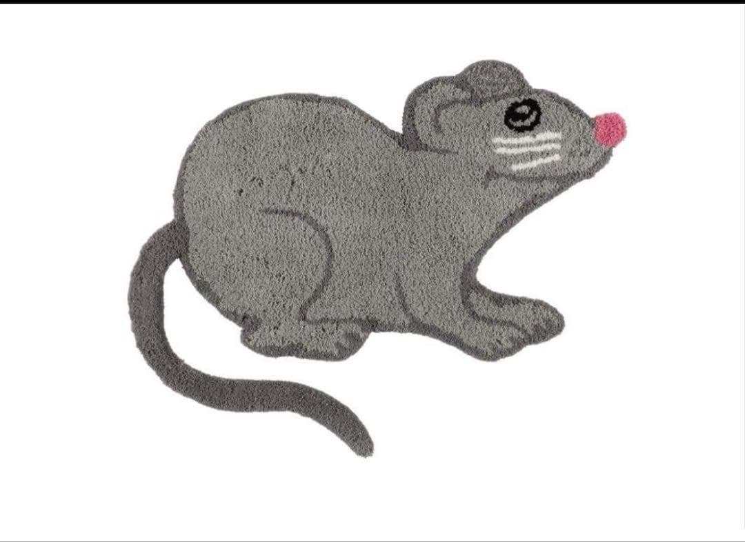 ラグ・カーペット Shiomi Wada MIYOSHIRUG MOUSE RUG