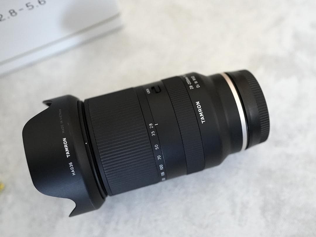 タムロン 28-200mm F/2.8-5.6 Di III RXD　Eマウント