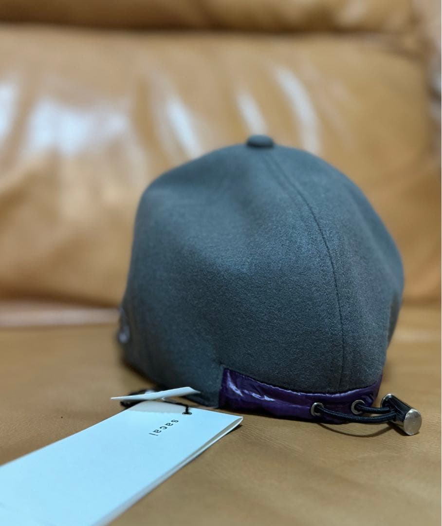 sacai Melton Drawstring Cap メルトンキャップ 新品