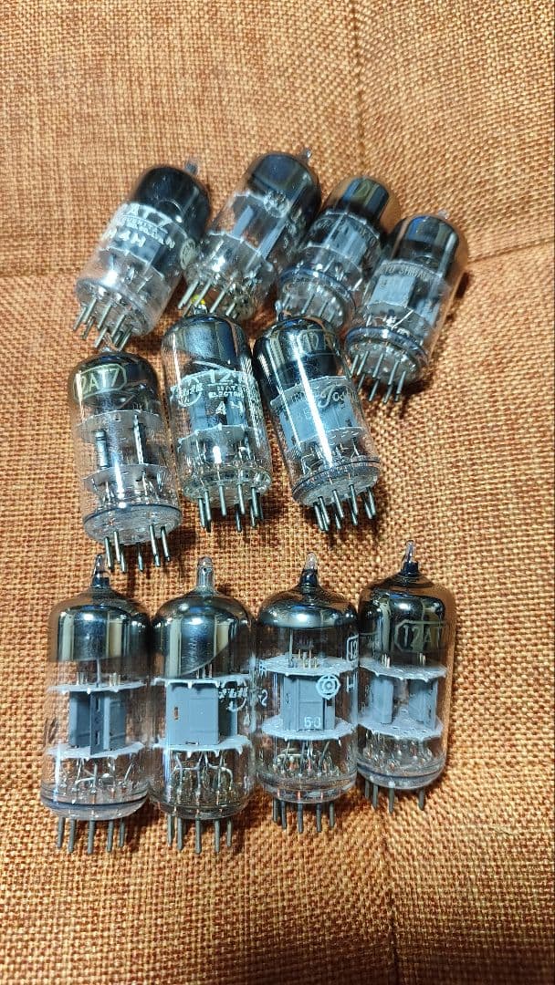 真空管 12AT7 11本セット 国産 中古 動作確認済み