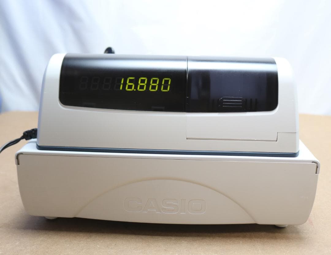 CASIO カシオ 電子レジスター TE-M80 中古品