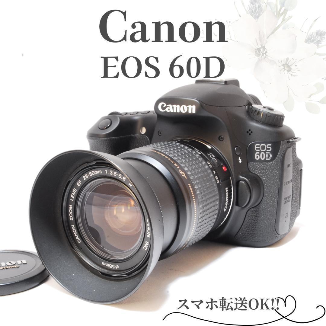 長く使えるタフボディ✨Canon EOS 60D✨標準レンズ✨初心者さんおすすめ