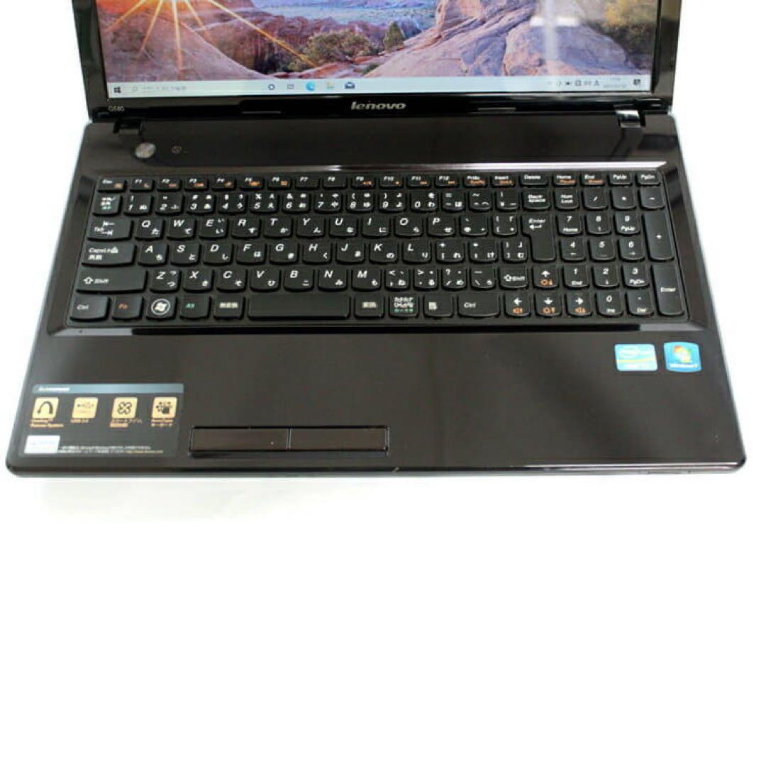Lenovo G580 ノートPC 日本語配列 ブラック
