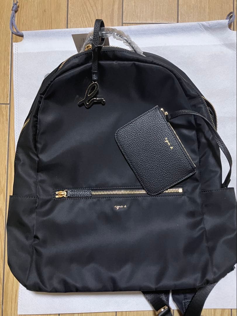 agnes b. アニエスベー リュック・バックパック ブラック