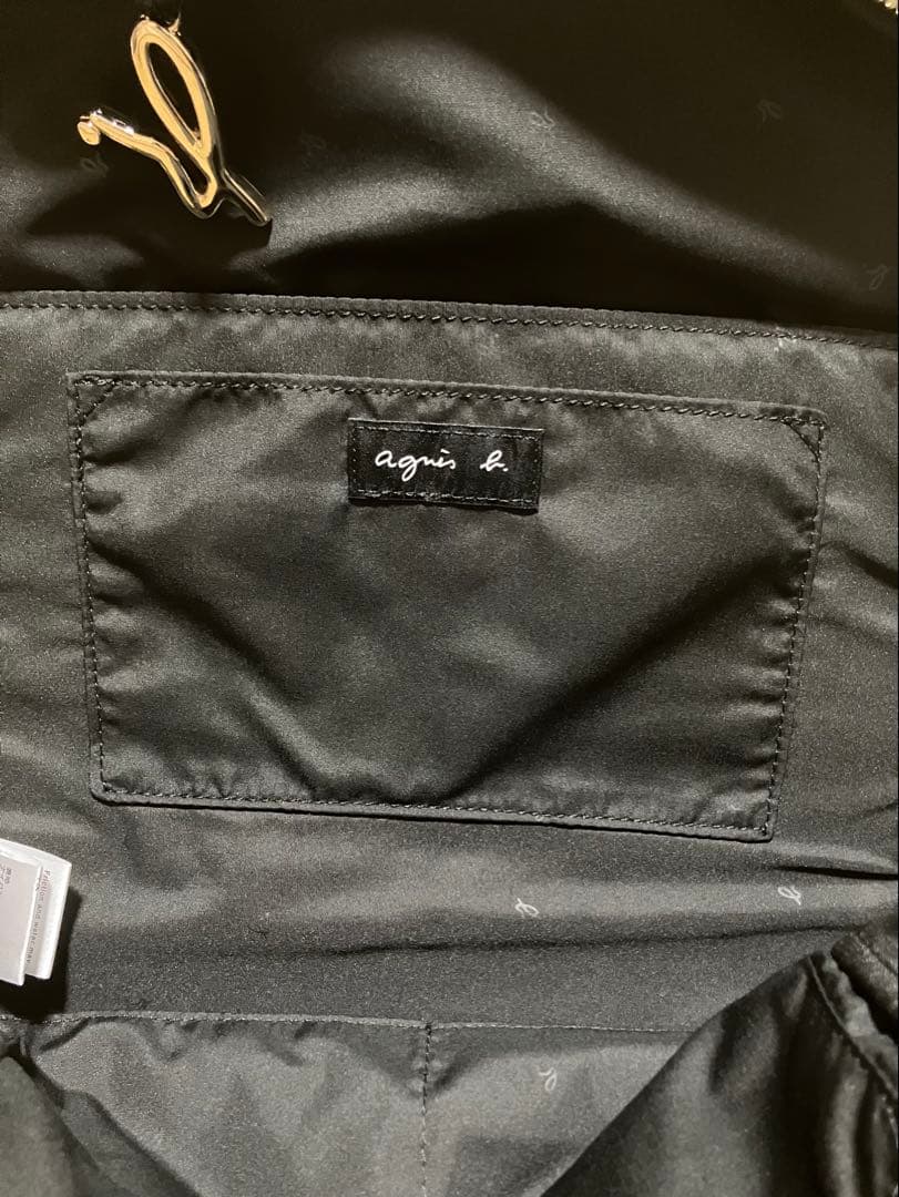 agnes b. アニエスベー リュック・バックパック ブラック