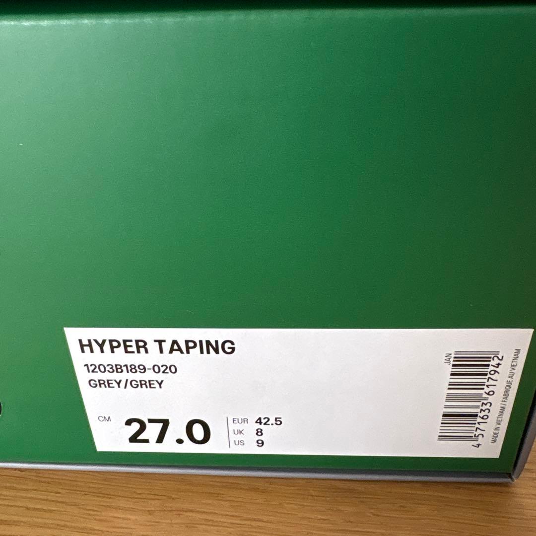 アシックス　イッセイミヤケ　HYPER TAPING 27.0 グレー　新品