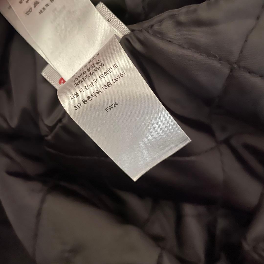 ジャケット・アウター supreme leather collar utility jacket M