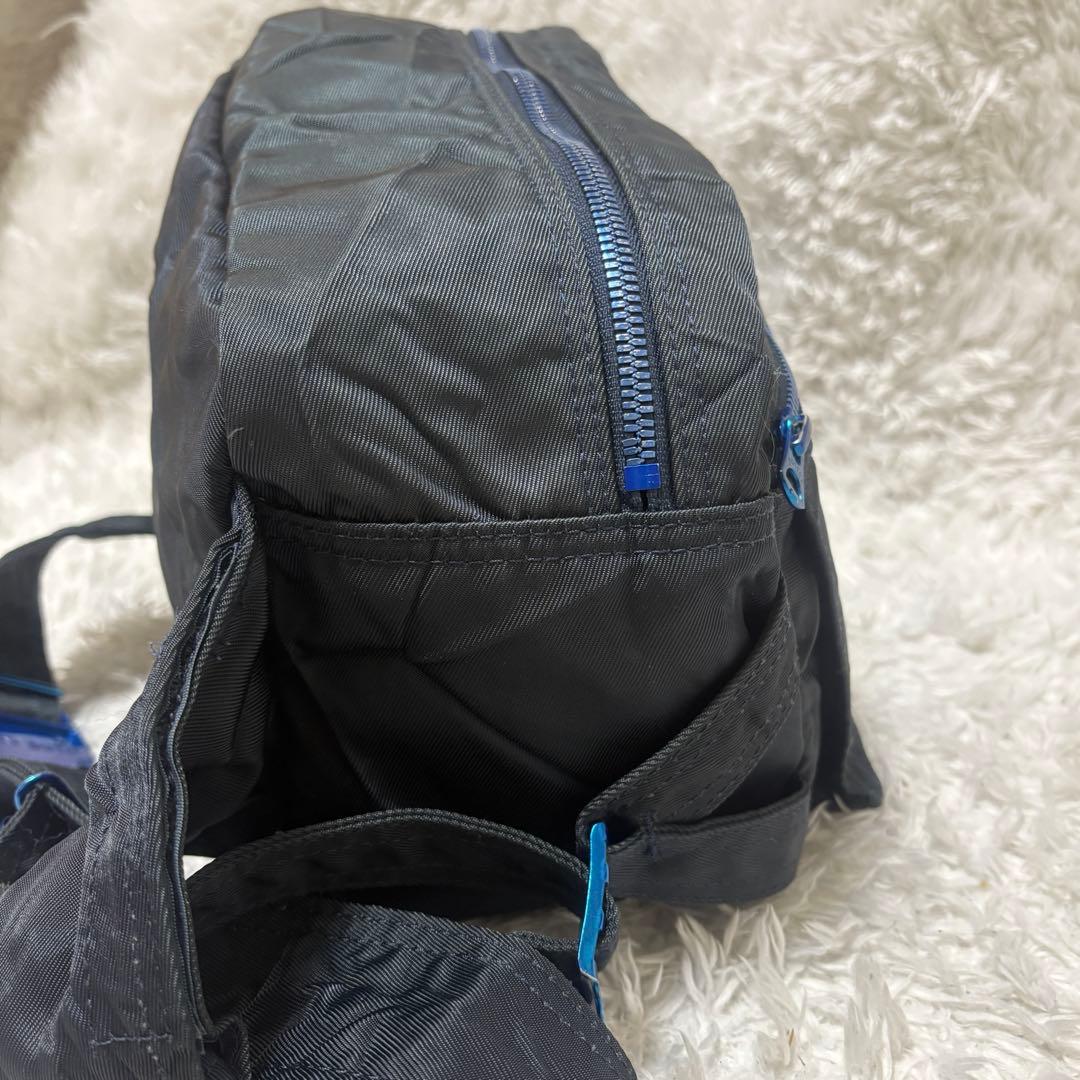 ✨限定人気商品✨ポーター RIDE ライド 近江ちぢみ ウエストバッグ シワ加工