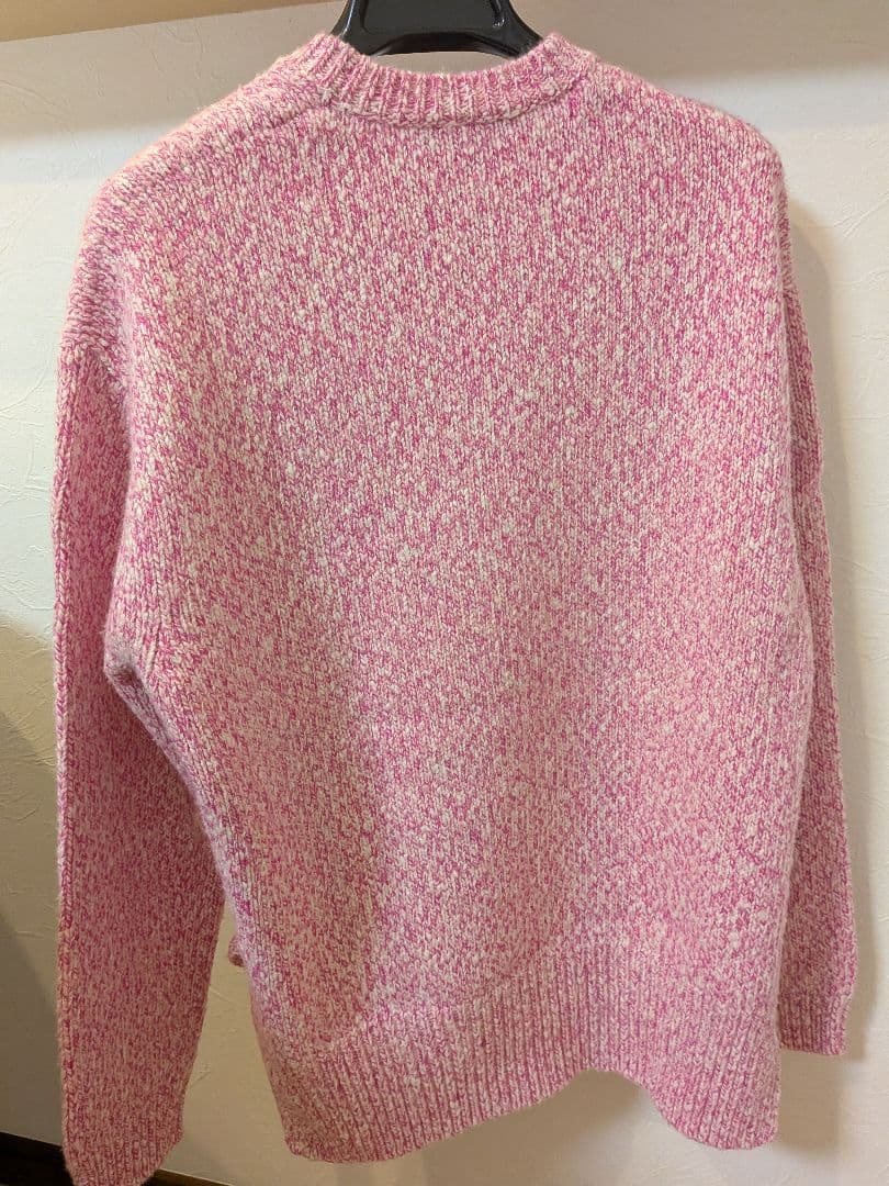 ピンク系 ニットセーター クルーネック