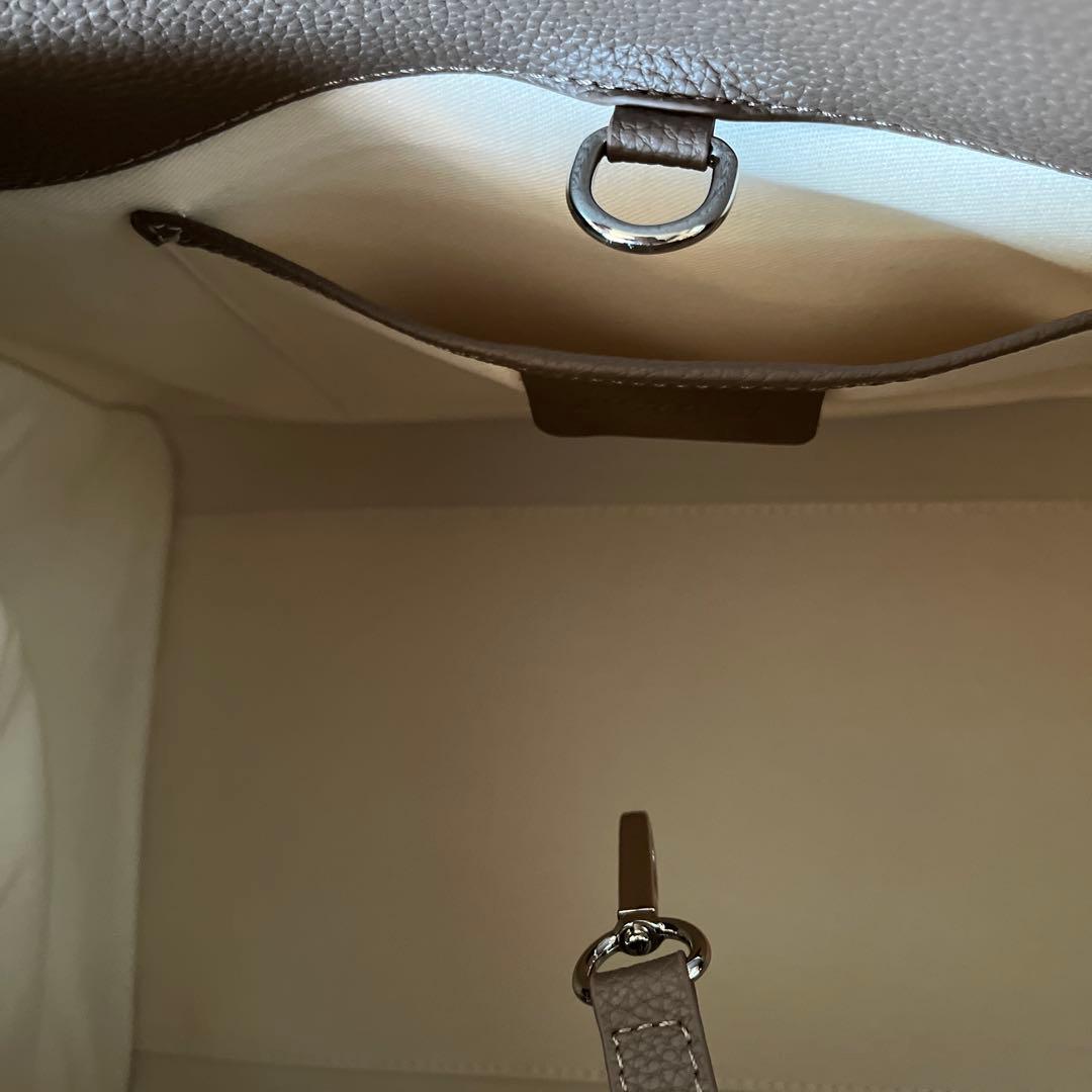 バッグ JISTORY SIDE BELT BOSTON BAG taupe brown