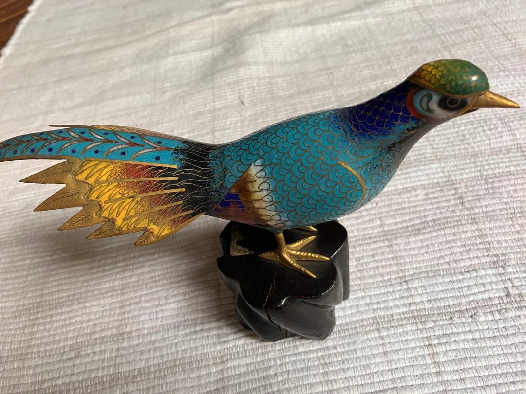 タイ民芸品 鳥置物