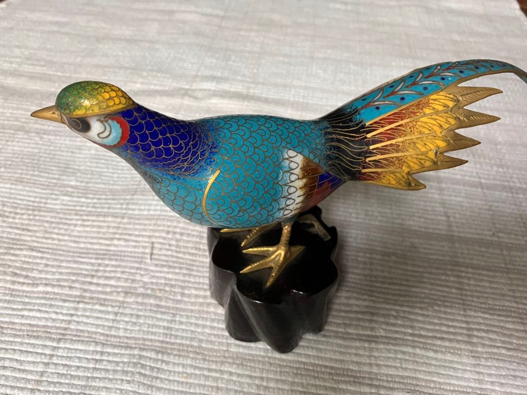 タイ民芸品 鳥置物