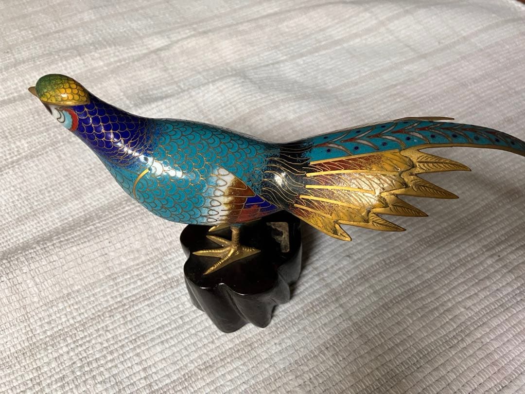 タイ民芸品 鳥置物