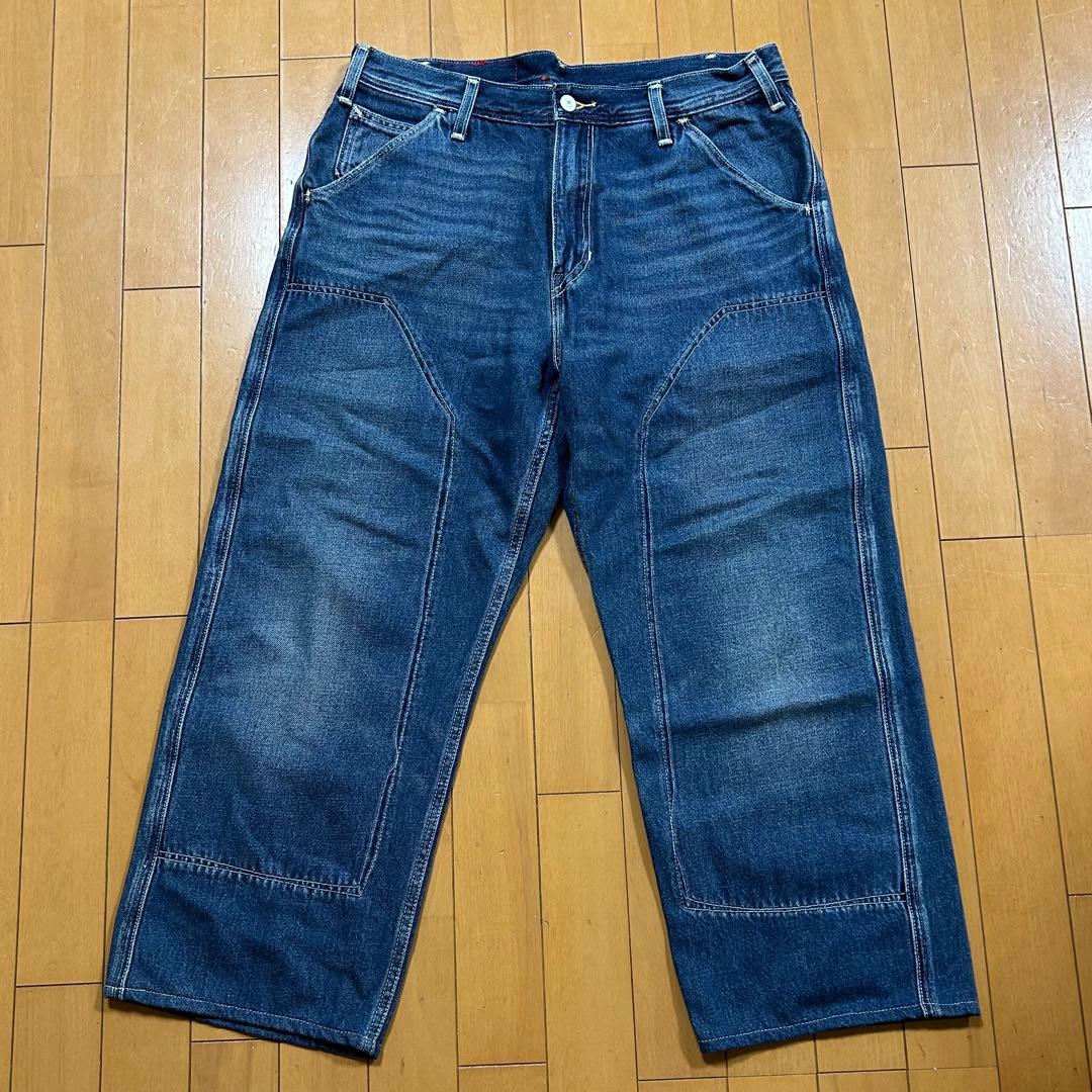 Y*O様 Levi's Red ワイドレッグ デニム ダブルニー W33 L32
